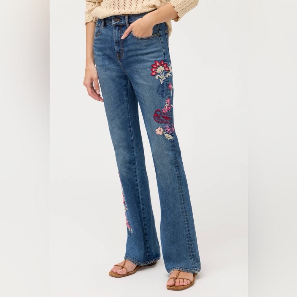NWT Johnny Was The High Rise Flare Jean in Farida Size 32 - Picture 5 of 16